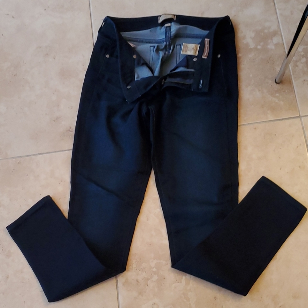 Paige very dark blue skinny jeans